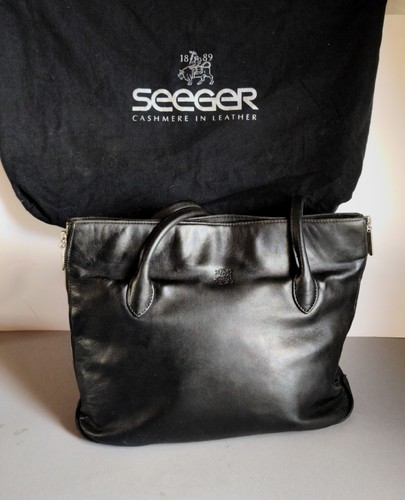 Seeger cashmere leather - seeger, in