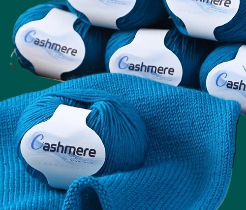 Cashmere wolle petrol - -, 3