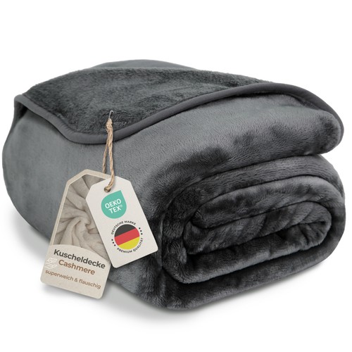 Kuscheldecke cashmere feeling - kuscheldecke, cashmere-feeling