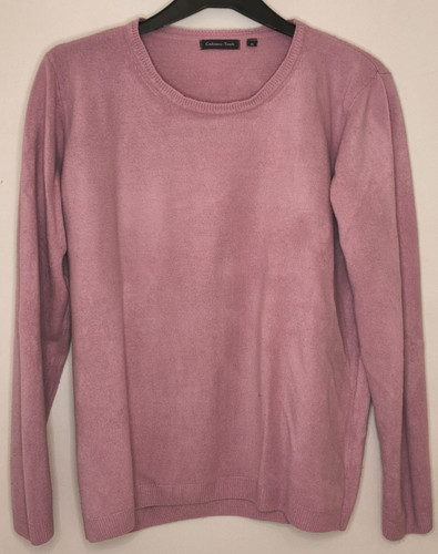 Cashmere touch damenpullover - cashmere,