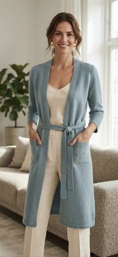 Lemonwood 100 cashmere - lemonwood, long