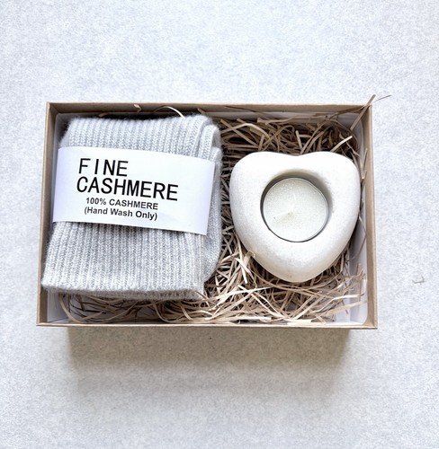 Geschenkbox mit 100 kaschmir - mit,