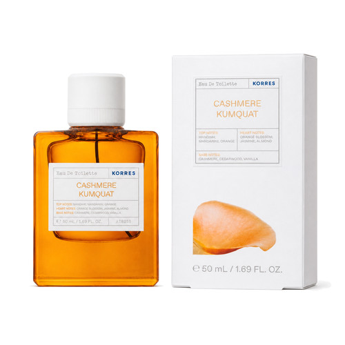 Korres cashmere kumquat edt - kumquat,
