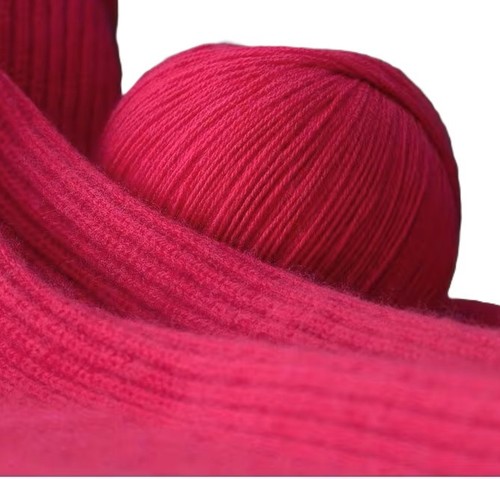 Cashmere wolle himbeerrot - -himbeerrot,